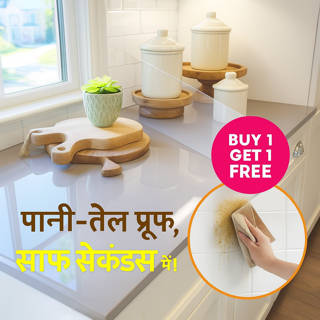 🔥 BUY 1 GET 1 FREE 🔥 Transparent Electrostatic Wall Protection Film