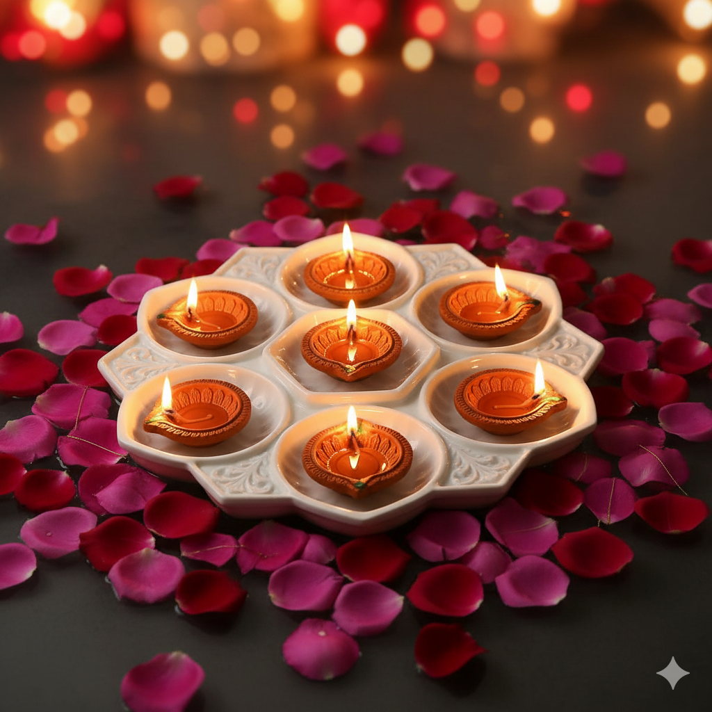 π LED Water Sensor Diyas β Traditional Vibes with Modern Magic! π(Pack of 6/12/18/24)