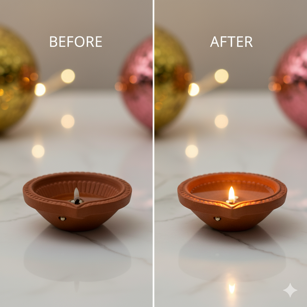 π LED Water Sensor Diyas β Traditional Vibes with Modern Magic! π(Pack of 6/12/18/24)