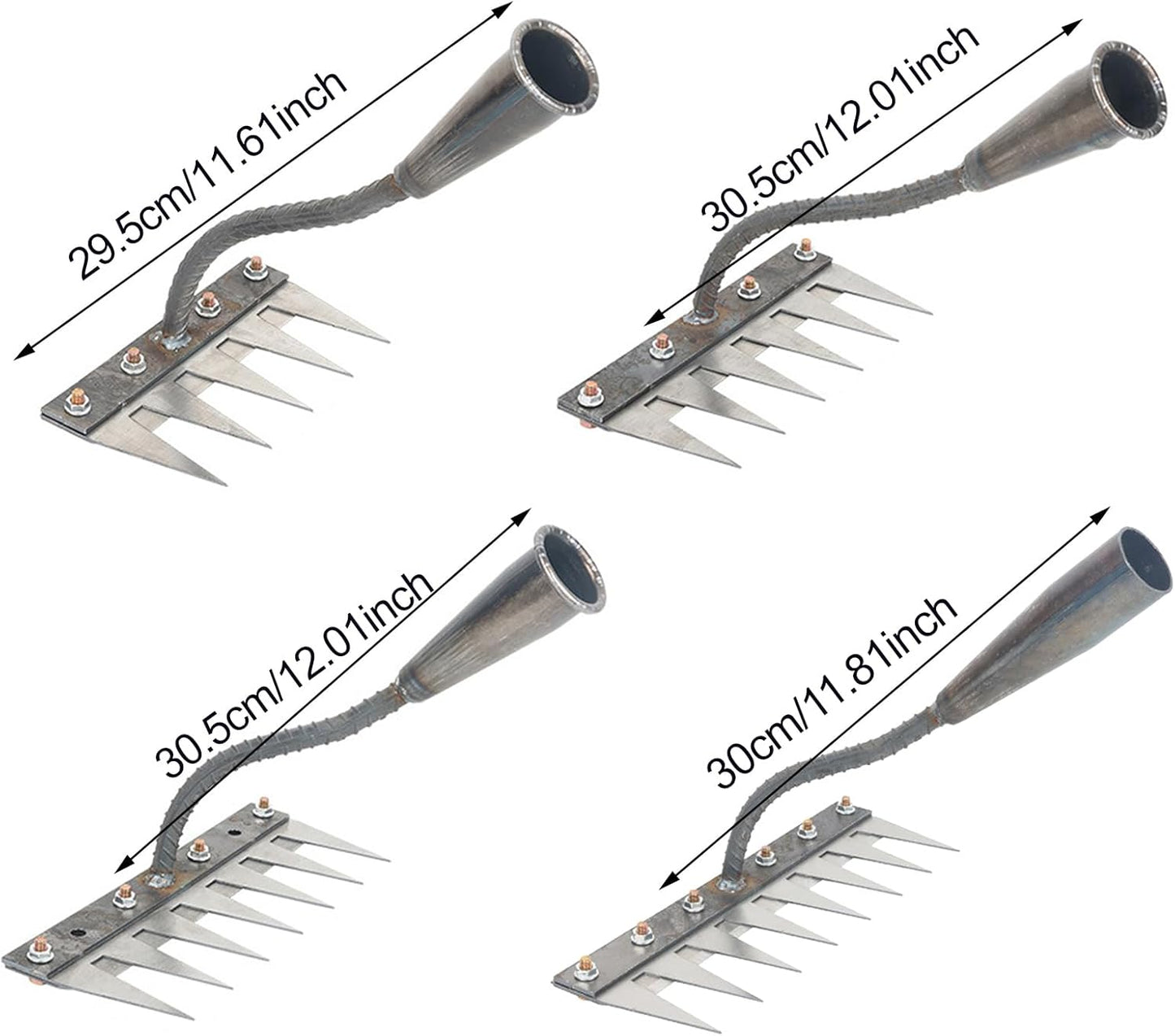 🌱 5 Teeth Carbon Steel Garden Weeding Tool 🌱