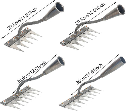 🌱 5 Teeth Carbon Steel Garden Weeding Tool 🌱