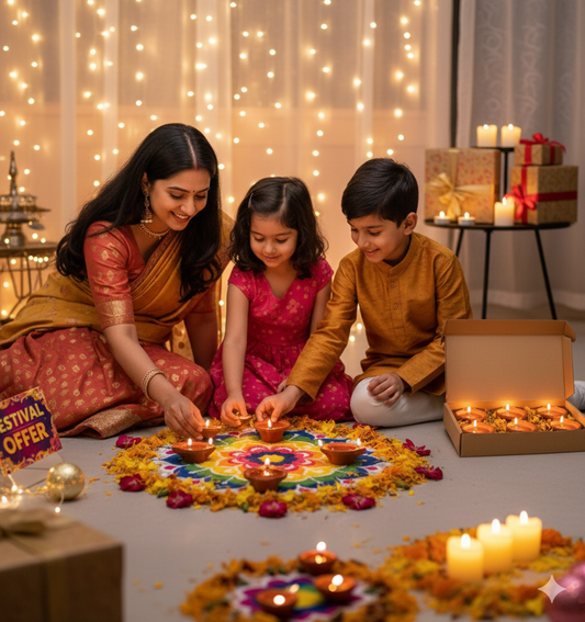 🌟 LED Water Sensor Diyas – Traditional Vibes with Modern Magic! 🌟(Pack of 6/12/18/24)