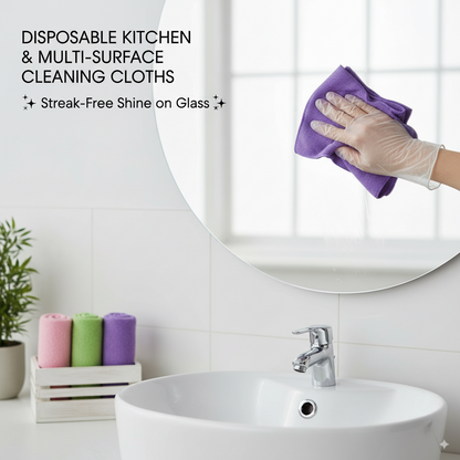 Disposable Kitchen Towels (75 Sheets) – Super Absorbent | 50% OFF
